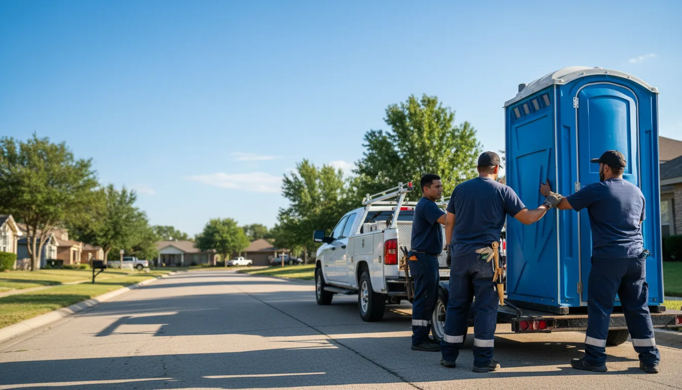 Portable Toilet Rental in Cecil, AR near me